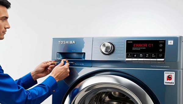 nguyên nhân lỗi c1 máy giặt toshiba