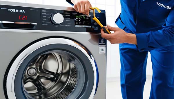 nguyên nhân lỗi c21 máy giặt toshiba