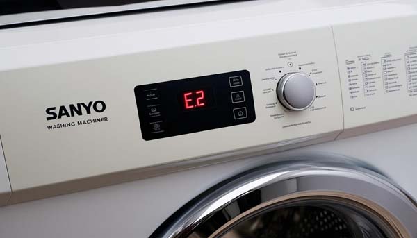 Lỗi E2 máy giặt Sanyo nguyên nhân và cách khắc phục