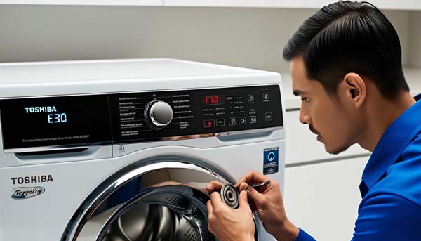nguyên nhân lỗi e30 máy giặt toshiba