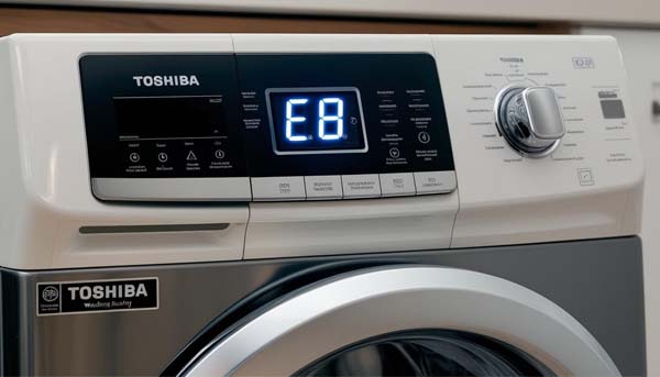 nguyên nhân lỗi e8 máy giặt toshiba