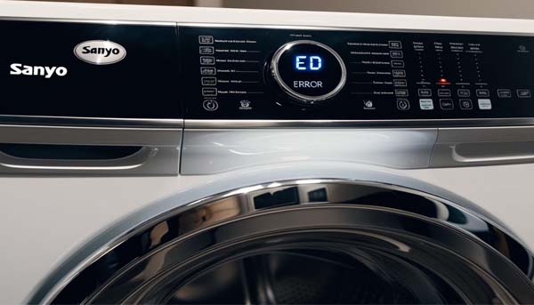 Lỗi ED máy giặt Sanyo và cách xử lý chính xác
