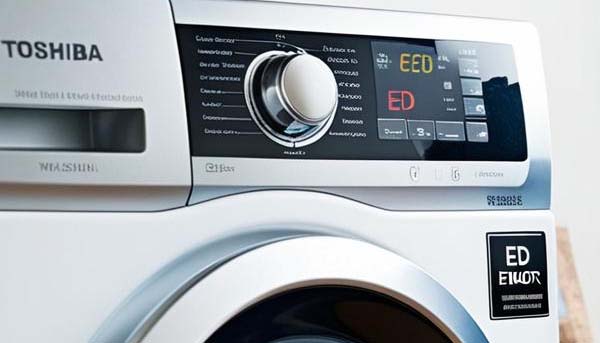 Lỗi ED máy giặt Toshiba nguyên nhân và cách khắc phục