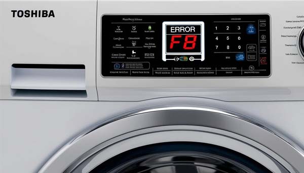 nguyên nhân lỗi f8 máy giặt toshiba