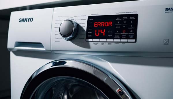 nguyên nhân lỗi u4 máy giặt sanyo