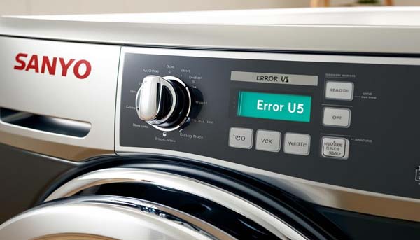 nguyên nhân lỗi u5 máy giặt sanyo