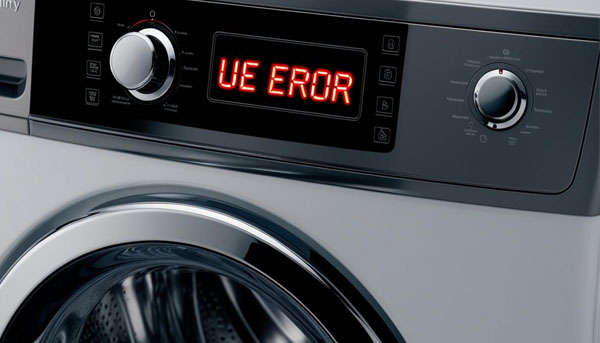 Lỗi UE máy giặt Samsung nguyên nhân và cách xử lý