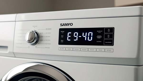 nguyên nhân lỗi e9-40 máy giặt sanyo