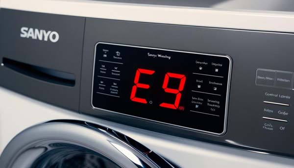 nguyên nhân lỗi e9 máy giặt sanyo
