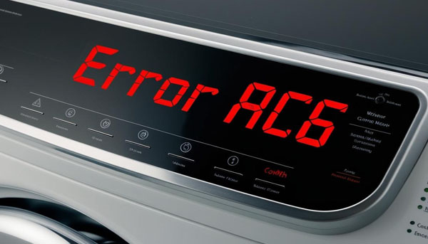 sửa lỗi ac6 máy giặt samsung