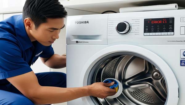 sửa lỗi c1 máy giặt toshiba