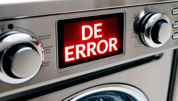 Lỗi DE máy iặt Samsung nguyên nhân và cách khắc phục