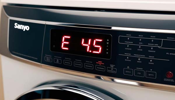 sửa lỗi e45 máy giặt sanyo