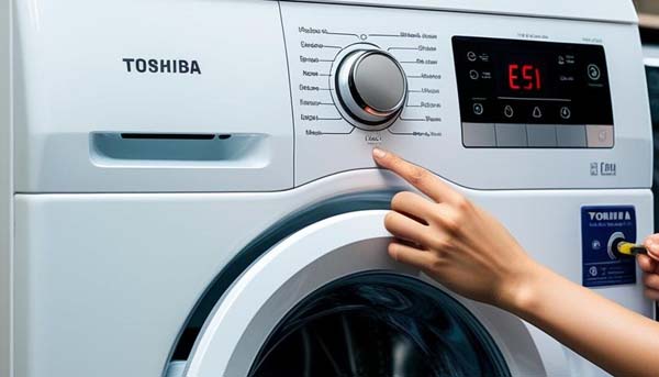 sửa lỗi e51 máy giặt toshiba