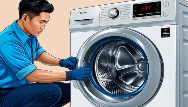 sửa lỗi e84 máy giặt toshiba