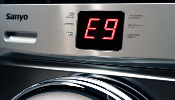 sửa lỗi e9 máy giặt sanyo