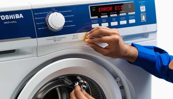sửa lỗi ec5 máy giặt toshiba