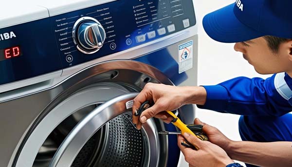 sửa lỗi ed máy giặt toshiba