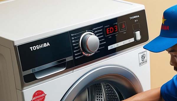 sửa lỗi ed3 máy giặt toshiba