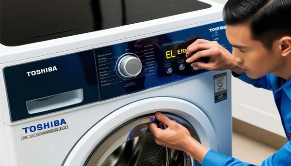 Lỗi EL máy giặt Toshiba nguyên nhân và cách khắc phục
