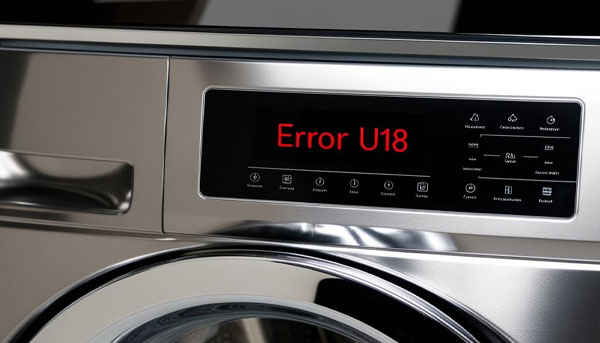 Lỗi U18 máy giặt Panasonic nguyên nhân và cách khắc phục
