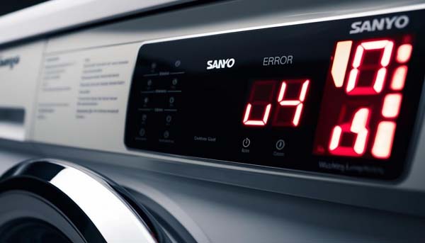 sửa lỗi u4 máy giặt sanyo