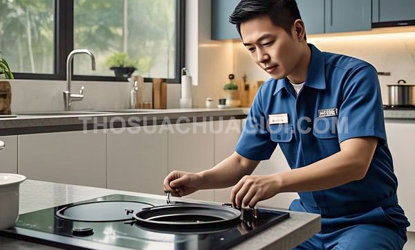 Thợ sửa bếp từ phường An Khánh mới có thợ nhanh 25 phút tại nhà
