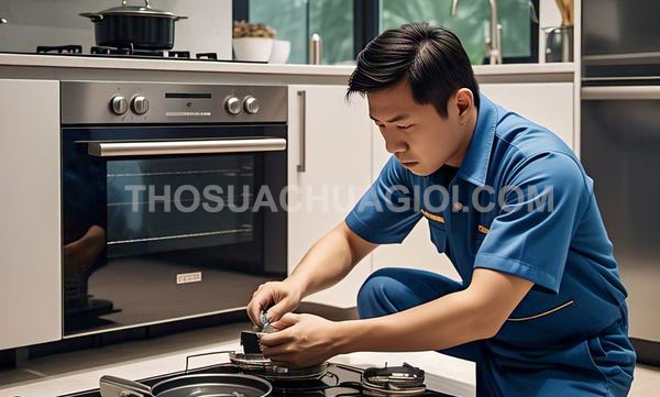 Thợ sửa bếp từ phường Cầu Ông Lãnh mới chỉ 25 phút thợ đến tận nhà