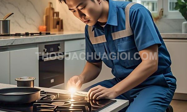 Thợ sửa bếp từ tại phường Đông Hưng Thuận