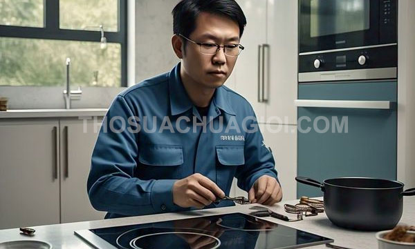 Thợ sửa bếp từ tại Tân Bình làm chuyên nghiệp 15 phút có đến nhà