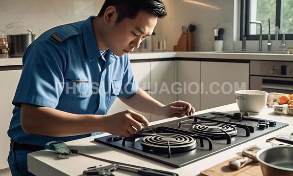 Thợ sửa bếp từ xã Hiệp Phước