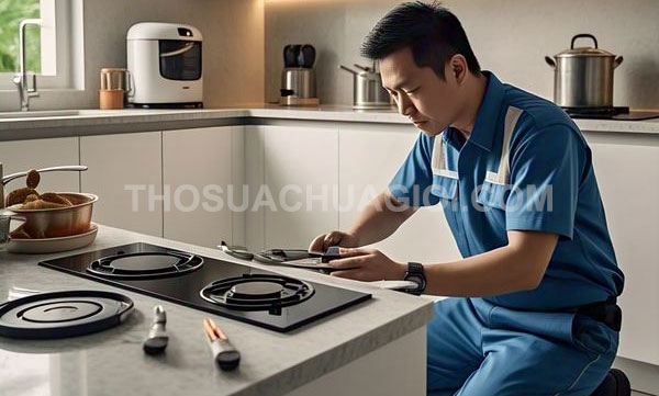 Thợ sửa bếp từ xã Hóc Môn