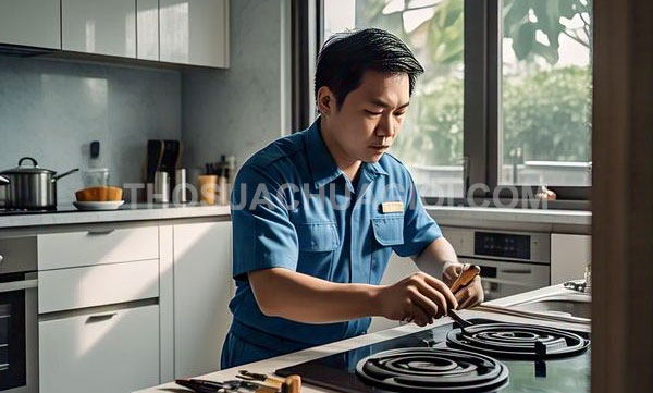 Thợ sửa bếp từ xã Nhuận Đức