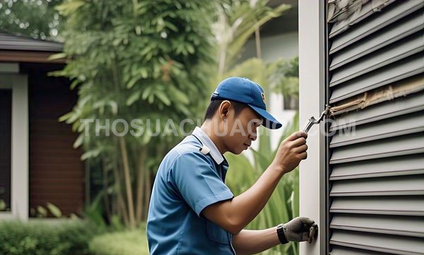 Thợ sửa cửa cuốn phường Trung Mỹ Tây