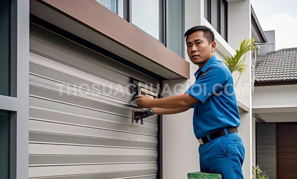 Thợ sửa cửa cuốn tại phường Bình Dương
