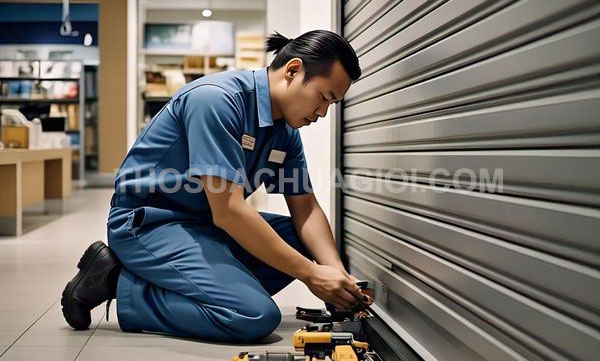 Thợ sửa cửa cuốn tại phường Bình Hòa