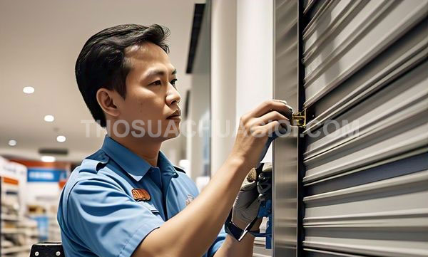 Thợ sửa cửa cuốn tại phường Bình Trị Đông