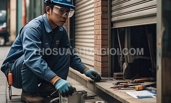 Thợ sửa cửa cuốn tại phường Long Bình