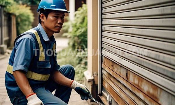 Thợ sửa cửa cuốn tại phường Long Phước