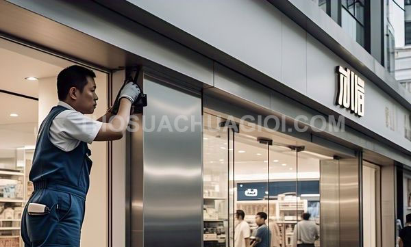 Thợ sửa cửa cuốn tại xã Hưng Long