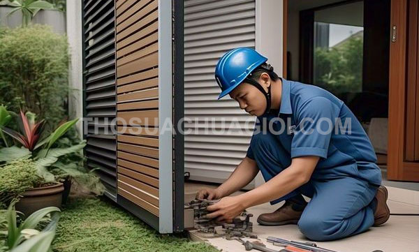 Thợ sửa cửa cuốn tại xã Tân Nhựt