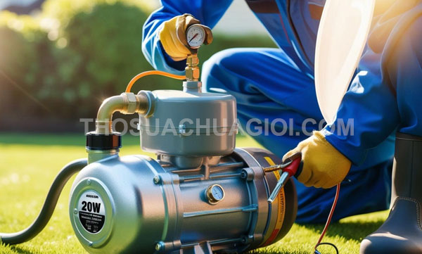 Thợ sửa máy bơm nước phường Bình Hưng Hòa