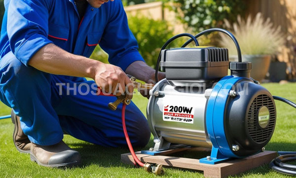 Thợ sửa máy bơm nước phường Phước Long mới có thợ nhanh 25 phút tại nhà