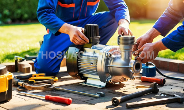 Thợ sửa máy bơm nước phường Tân Định