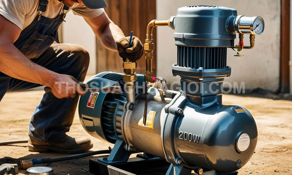 Thợ sửa máy bơm nước tại Tân Phú