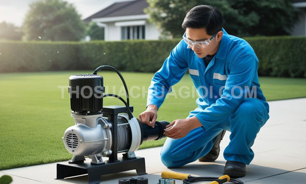 Thợ sửa máy bơm nước phường Tân Sơn Nhì