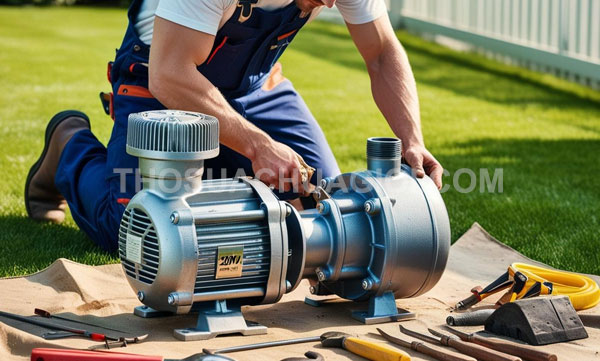 Thợ sửa máy bơm nước phường Tân Thuận