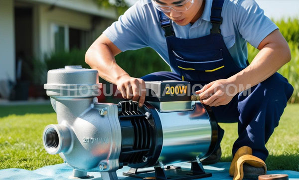 Thợ sửa máy bơm nước tại phường Đông Hưng Thuận