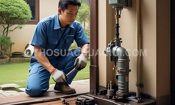 Thợ sửa máy bơm nước tại phường Linh Xuân