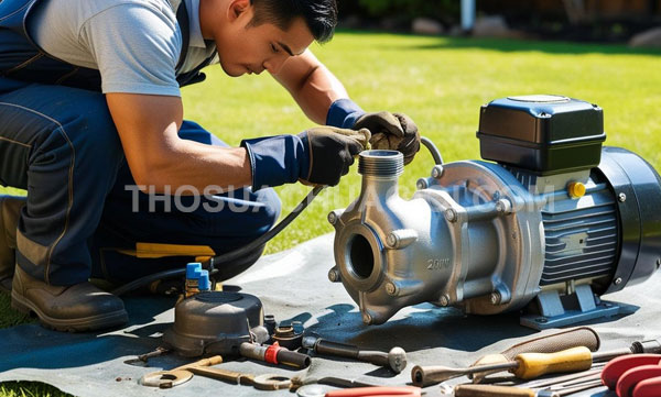 Thợ sửa máy bơm nước tại Tân Phú